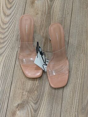 Zara Clear Heels